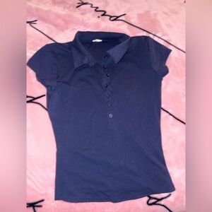 Garage Navy Blue Polo Shirt